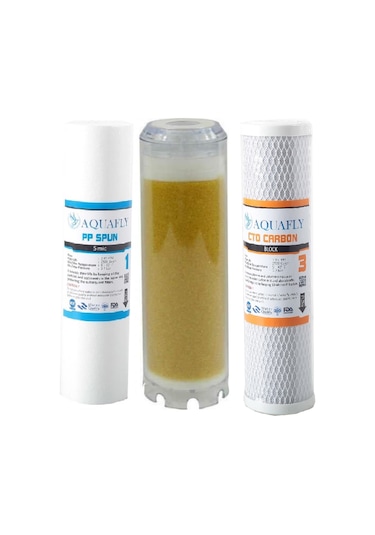 AQUA FLY Daire Giriş Aritma Anasu Giriş 3Lü Yedek ( Sediment, Reçine, Cto ) YEDEK