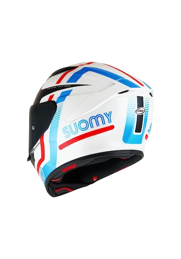 Suomy Track-1 Kask Nınety Seven Whıte-Red