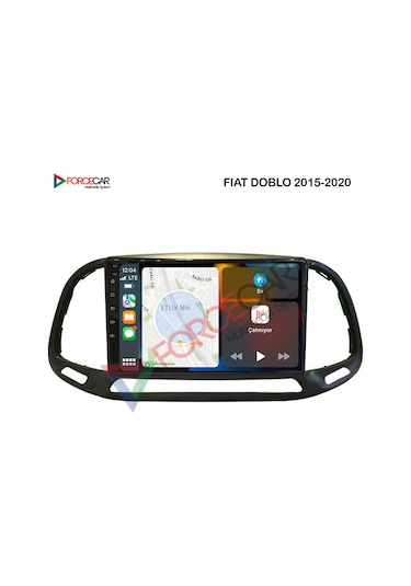 FİAT DOBLO YENİ ANDROİD MULTİMEDYA 2_32 KABLOSUZ CARPLAY