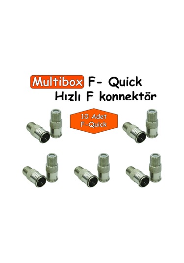 Multibox F-Quick Hızlı F Konnektör