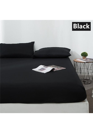 Siyah Derin Cep Yatak Çarşaf Elastik Bantlı % 100% Su Geçirmez Yatak Portector Yatak Topper Kapak Hiçbir Yastık Kılıfı 90cmx200cmx30cm Yatak Siyah Siyah Derin Cep Yatak Çarşaf Elastik Bantlı % 100% Su Geçirmez Yatak Portector Yatak Topper Kapak Hiçbir Yastık Kılıfı 90cmx200cmx30cm Yatak Siyah
