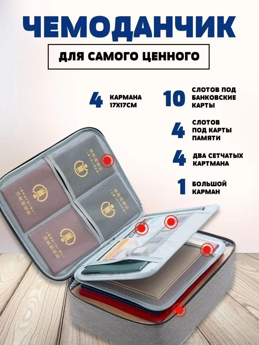 Evdakoff A4 Evrak İçin Fermuarlı Ve Şifreli Kilitli Düzenleyici 150953429 Gri