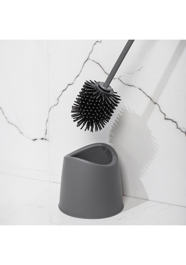 Porsima Sb-776 Silikon Wc Tuvalet Banyo Fırçası Klozet Fırçası An