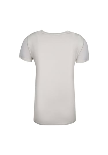 Calvin Klein Calvın Kleın Kadın T-shırt Pfbt2280-1v0 Krem