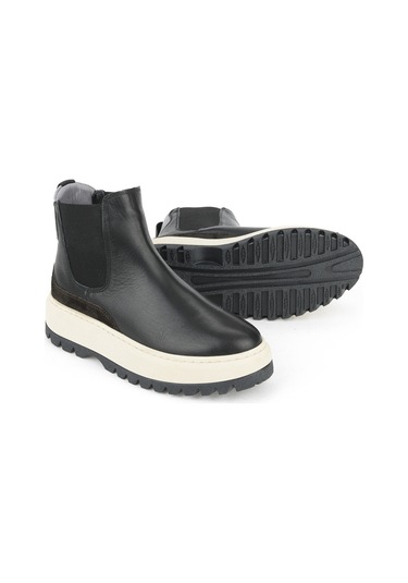 Ziya, Kadın Hakiki Deri Bot 1531020z19402 Siyah 1531020z19402 000 Siyah