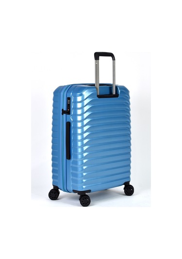 Elatae Francesco Ferellino Orta Boy Pc Kırılmaz Valiz Mavi 10724to Mavi