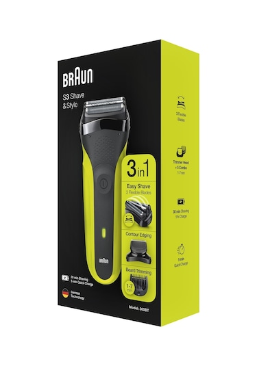 Braun Series 3 300 BT VTGRN 3'ü 1 Arada Tıraş Makinesi