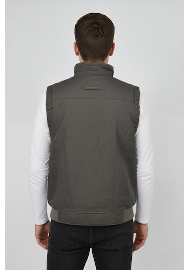 Erkek Kışlık İçi Peluş Spor Avcı Yelek 4101 Bgl-st04910 VİZON