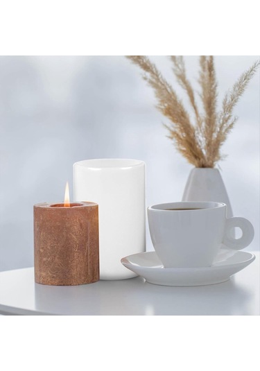 Gildedwill Silikon Mum Kalıbı, Mum Yapımı İçin Sütun Mum Kalıbı, Kendin Yap Mum Yapımı Kalıbı