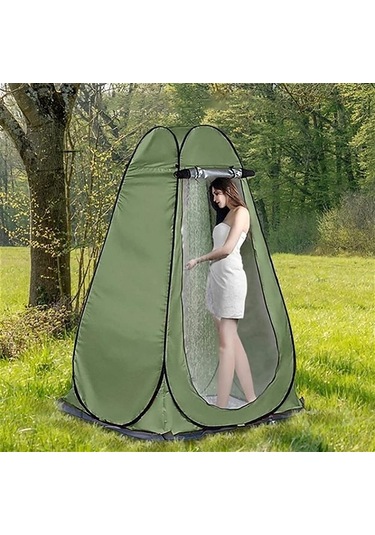 Kenpazar Kamp Alanı Duş Giyinme Wc Çadırı Fotoğrafcı Prova Kabini 190x120x120 Çok Renkli