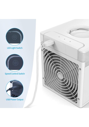 Jialan Mini Hava Soğutucu, Mobil Klima Cihazı, Taşınabilir Hava