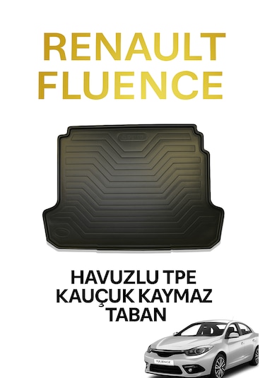 Renault Fluence 2009 2016 Uyumlu Bagaj Havuzu 3d Premium