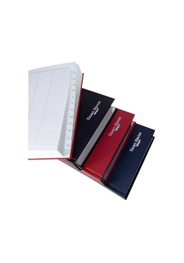 Ticari Fihrist 20X28 10'Lu Cilt Bezli Sert Kapak Özkan Bordo