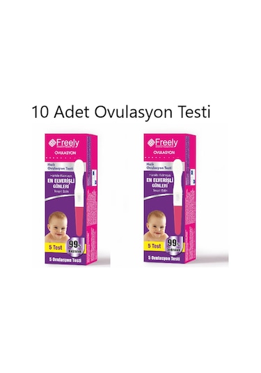 Freely Ovulasyon Testi 2 x 5 Test