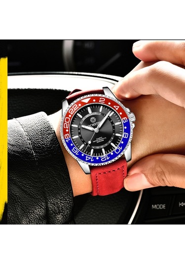 Sones Smael 8049 Su Geçirmez Spor Saati Erkek Çok Fonksiyonlu Gece Lambası Elektronik Saat Siyah Kırmızı Yeşil