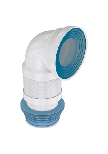 7044 Körüklü Dirsekli Klozet Kadası