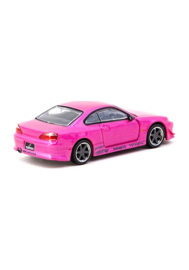 Tarmac Works 1/64 Vertex Nissan Silvia S15 Pink Metallic - Global64