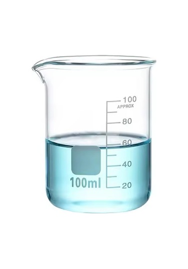 Cam Beher Seti 3 Parça, 1'er Adet 100ml, 150ml Cam Beher Ve 200mm