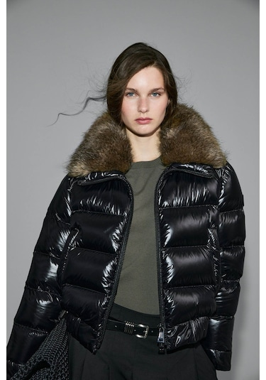 Lufian Daisy Siyah Kadın Mont 122120041 Siyah