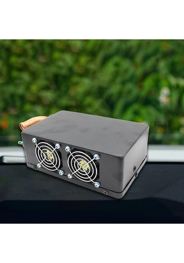 Suntek Kamyon Rv lar Suv 24 V Kış İçin Uzay Isıtıcı Buz Çözücü Siyah