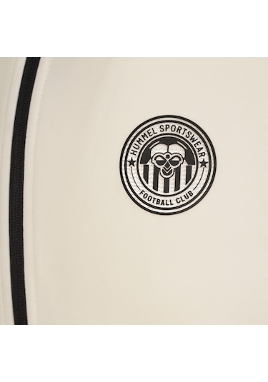 Hummel Glex Fermuarlı Hoodıe 922399-9157 Ekru