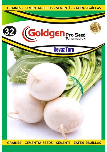 Goldgen Beyaz Turp Tohumu 1 Paket