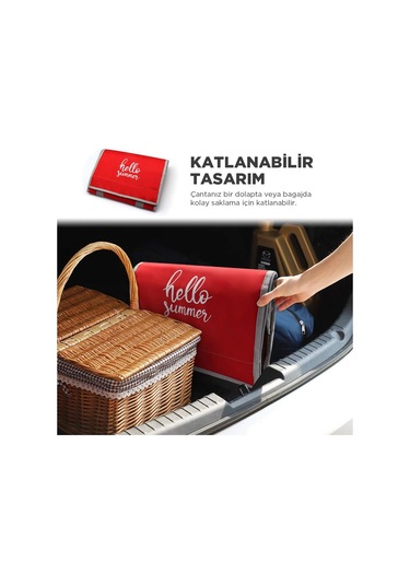 Coolist Cl36R 36 L Katlanabilir Termos Bez Çanta / Buzluk