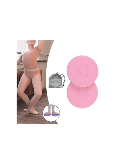 Ganzhoushop Tahtası Suntek Sporları Pembe Bale Dönme Cihazı Ev Egzersiz 2 Adet Pembe