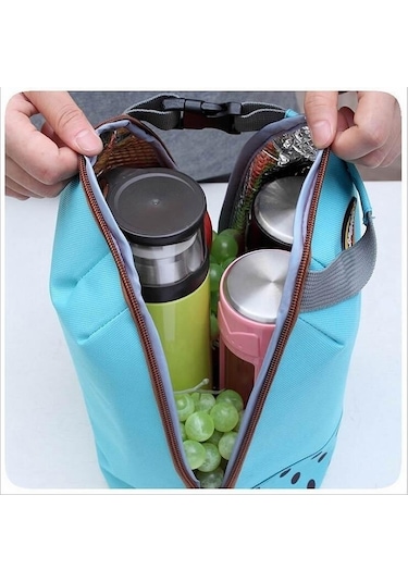 Turuncu 2023 Yeni El Kalınlaşmış Yalıtım Çantası Açık Piknik Çantası Öğrenci Uygun Pirinç Yalıtım Çantası