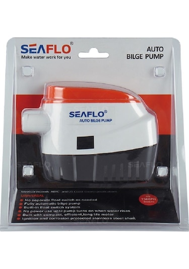 Otomatik Sintine Pompası. 1100gph. 12v. Tekne Sintine Pompası