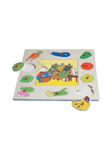 Meyve ve Sebze Puzzle