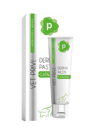 Vet Prive Derma Pasta Kedi ve Köpekler İçin Dermatolojik Pasta 100 G