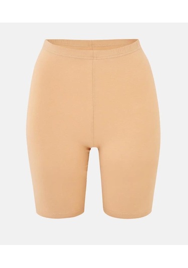 Dagi Bayan Diz Üstü Kısa Tayt 5120kc Bej