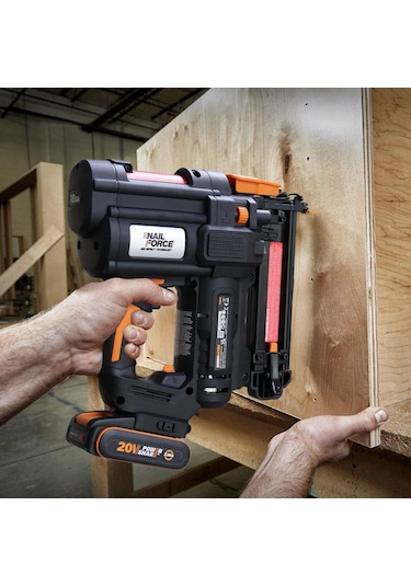 Worx WX844.9 20V 16-40 MM Profesyonel Şarjlı Zımba Makinesi + 2700 Adet Yedek Zımba