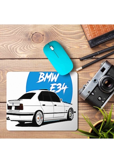 Bmw E34 Baskılı Mousepad Mouse Pad