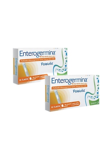 Enterogermina Yetişkinler Için 5 ml 10 Flakon x 2 li
