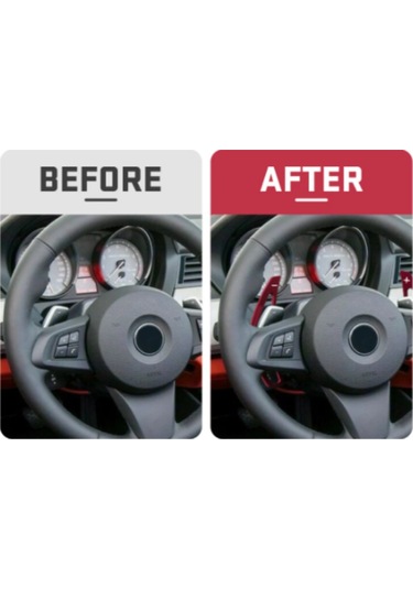 Bmw Paddle Shıft Kırmızı F1 Vites Kulakcık