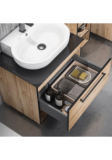 Orka Knidos 70 Cm Mdf Legnano Banyo Dolabı Takımı Çok Renkli