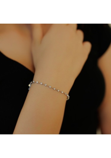 Lova 0,30 Karat Pırlanta Su Yolu Bileklik - 4070006