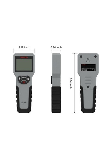Moly Araba Fren Hidroliği Test Cihazı Xiaoguang Yawoa Bf200 Dijital Basınç Ölçer