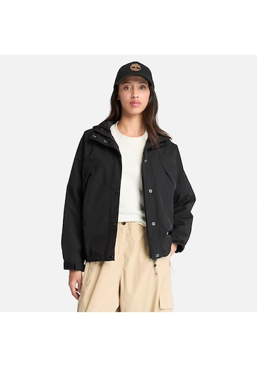 Timberland Wınnıck Archive Waterproof Shell Jacket Kadın Mont-31635 Siyah