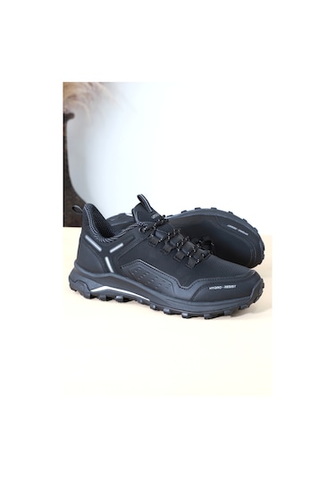Lescon Konfores 1439 Anatomik Taban Waterproof Trekking Spor Ayakkabı - Siyah
