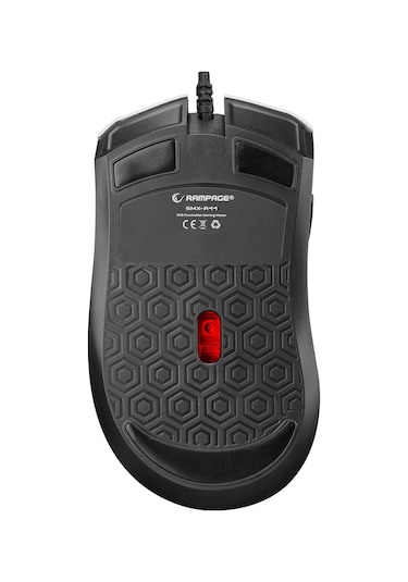 Rampage SMX-R44 Kablolu Makrolu Oyuncu Mouse (İthalatçı Garantili)