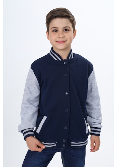 Toontoy Unisex Çocuk Kolej Hırka Lacivert
