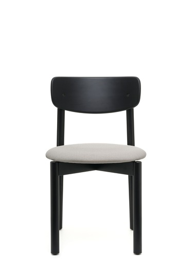 Keynote Siyah Ahşap 4'lü Mutfak Salon Yemek Odası Sandalyesi