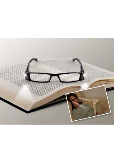 Led Işıklı Gözlük Kahverengi