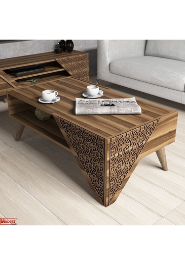 Variant Beril Orta Sehpa - Ceviz