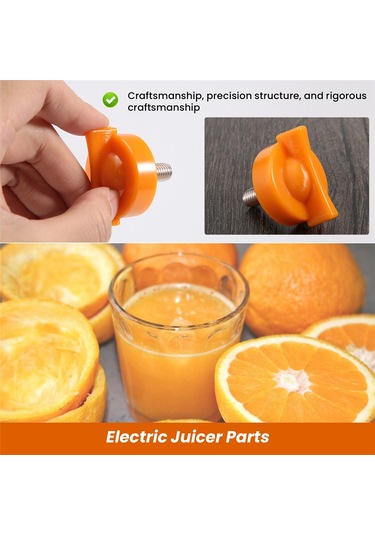 Xurunkeji Xc-2000e Elektrikli Portakal Sıkma Makinesi Parçaları İçin 2 Adet Meyve Suyu Sıkacağı Yedek Parçaları Meyve Suyu Sıkma Makinesi Parçaları Turuncu