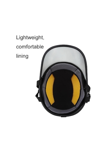 BSDDP A0344 Siyah Kışlık Yarım Motosiklet Kaskı