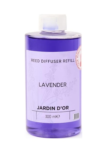 Jardin D'or Lavender Oda Kokusu Yedek Şişe - Şeffaf - 300 Ml Lavanta